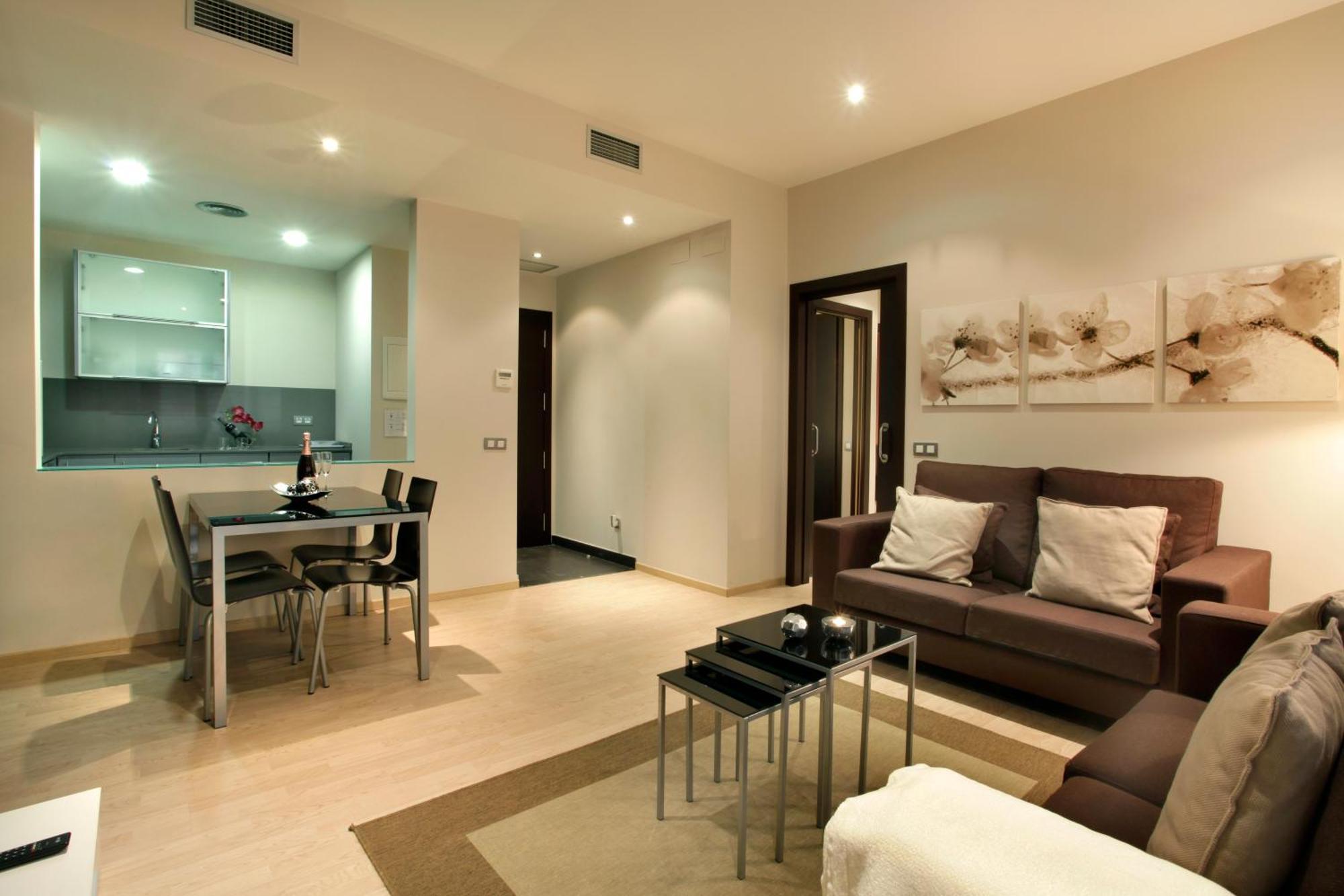 Fisa Rentals Gran Via Apartments Barcelona Bagian luar foto